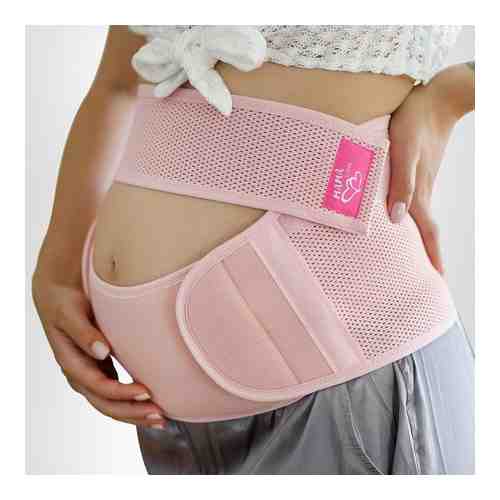 Бандаж 4 в 1 для беременных универсальный (дородовой/послеродовой), MS B41/Розовый, XL арт. 1422068