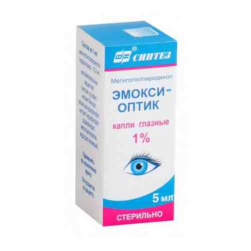 Эмокси-Оптик капли глазные 1% 5мл арт. 495203