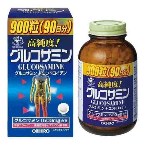Глюкозамин с хондроитином и витаминами Orihiro/Орихиро таблетки 0,25г 900шт арт. 1609014