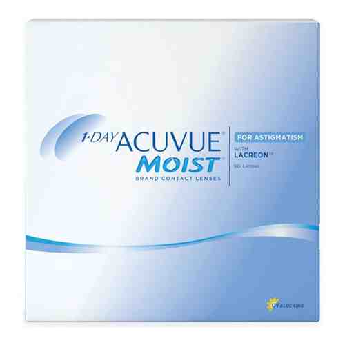 Контактные линзы 1 day acuvue moist 90 шт 8,5, -6,50 johnson & johnson арт. 1311550