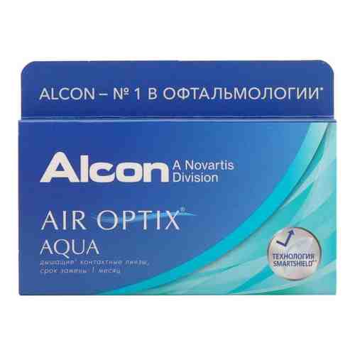 Контактные линзы airoptix aqua sph 8,6 14,2 -05.75 3 шт Alcon арт. 1172041