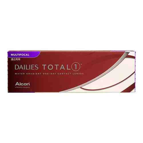 Линзы контактные Dailies Total 1 Multifocal 8,5, -2,50, L 30шт арт. 1575232