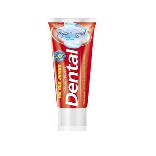 Паста зубная Тройной эффект Dental Hot Red Jumbo Rubella Beauty 250мл арт. 1510212
