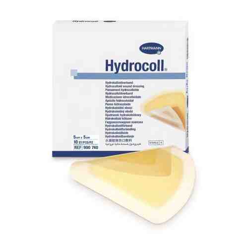 Повязки гидроколлоидные стерильные Hydrocoll/Гидроколл 5см х 5см 10шт арт. 1631160