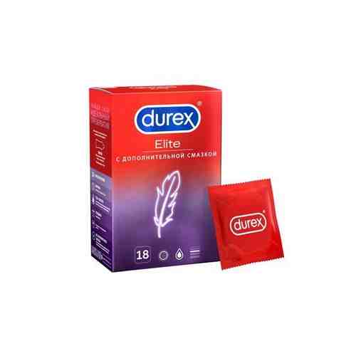 Презервативы Durex (Дюрекс) Elite гладкие сверхтонкие 18 шт. арт. 701133