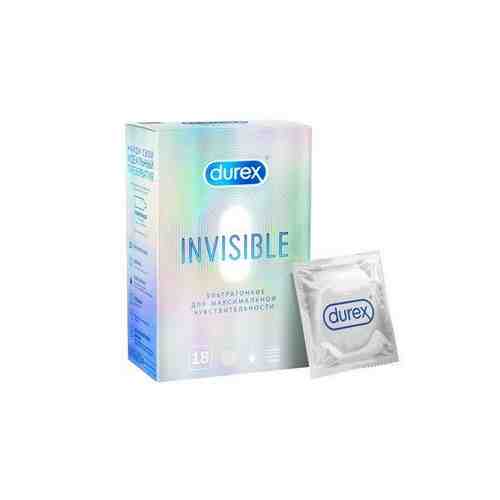 Презервативы Durex (Дюрекс) Invisible ультратонкие 18 шт. арт. 701131