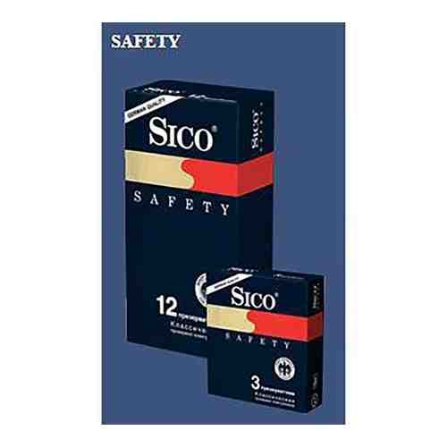 Презервативы Sico/Сико Safety классические 3 шт. арт. 495805