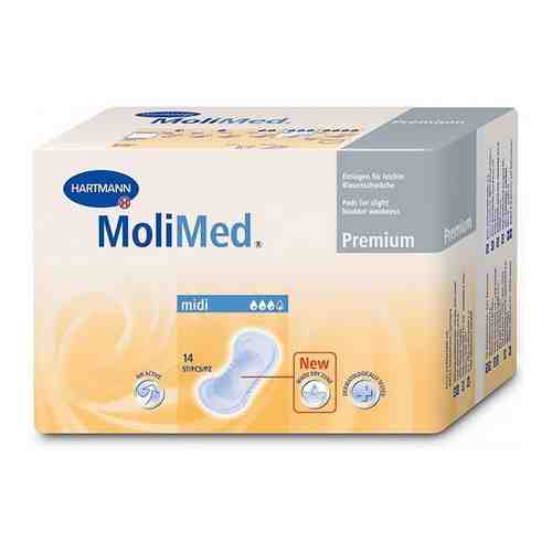 Прокладки урологические midi Premium MoliMed/Молимед 14шт арт. 487290
