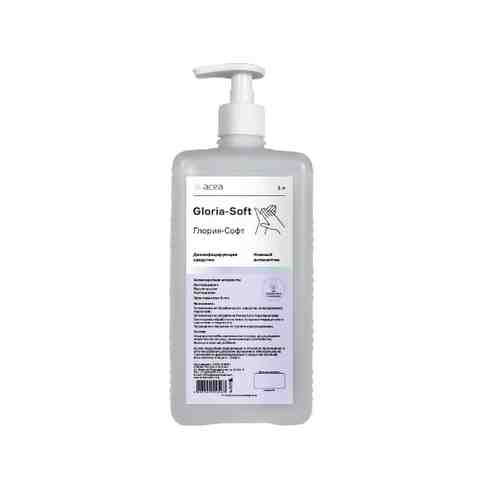 Средство дезинфицирующее жидкое мыло Глория Софт с дозатором Acea/Ацея 1л арт. 1513990