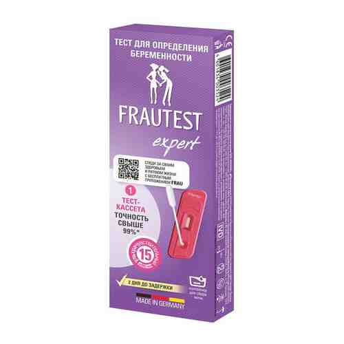 Тест FRAUTEST (Фраутест) Expert на беременность арт. 491850