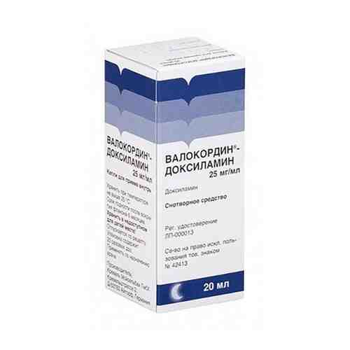 Валокордин-Доксиламин капли для приема внутрь 25мг/мл 20мл арт. 493023