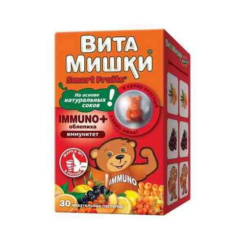 ВитаМишки Smart Fruits Immuno+ облепиха пастилки жевательные 30шт арт. 498886